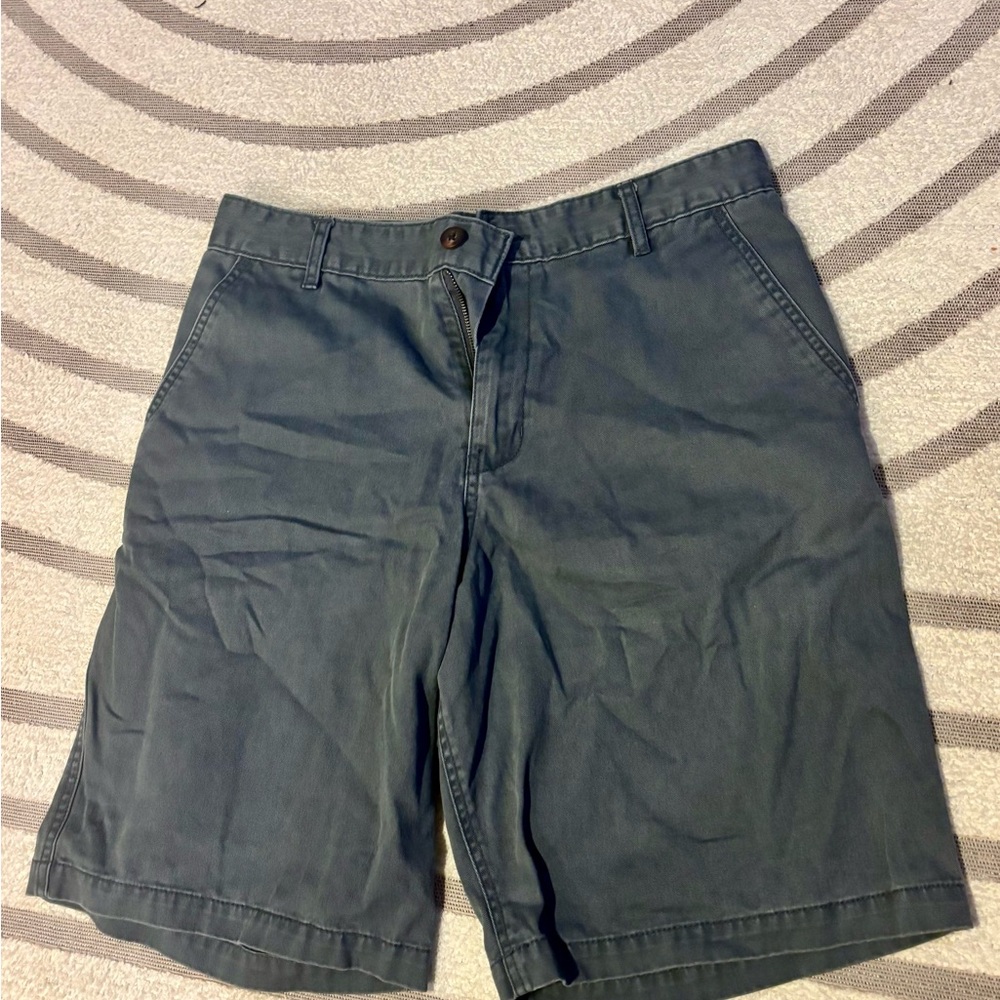 Faded Glory Men's Dark Blue Flat Front Shorts